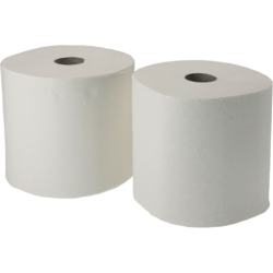 Ręcznik papierowy biały celuloza 2x200m 2 warstwy czyściwo 667 listków