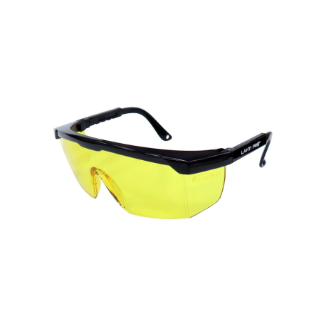 Okulary ochronne żółte z regulacją odporność mechaniczna F Lahti Pro L1500800