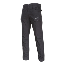 Spodnie bojówki czarne slim fit Lahti Pro L40515