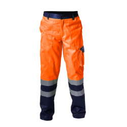 Spodnie ostrzegawcze do pasa pomarańczowe Lahti Pro L41003