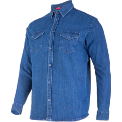 Koszula jeansowa niebieska Lahti Pro L41811
