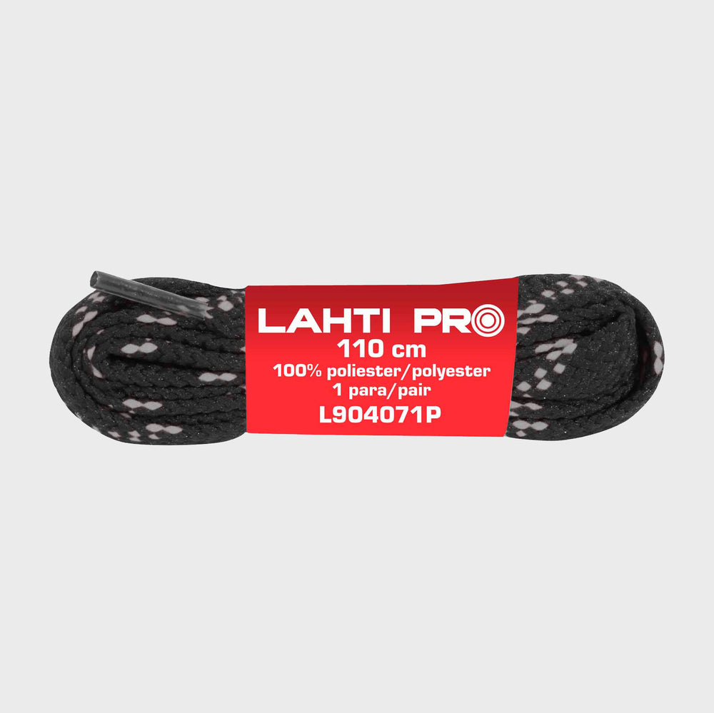 Sznurowadła do butów Lahti Pro L90408 – czarny i szary