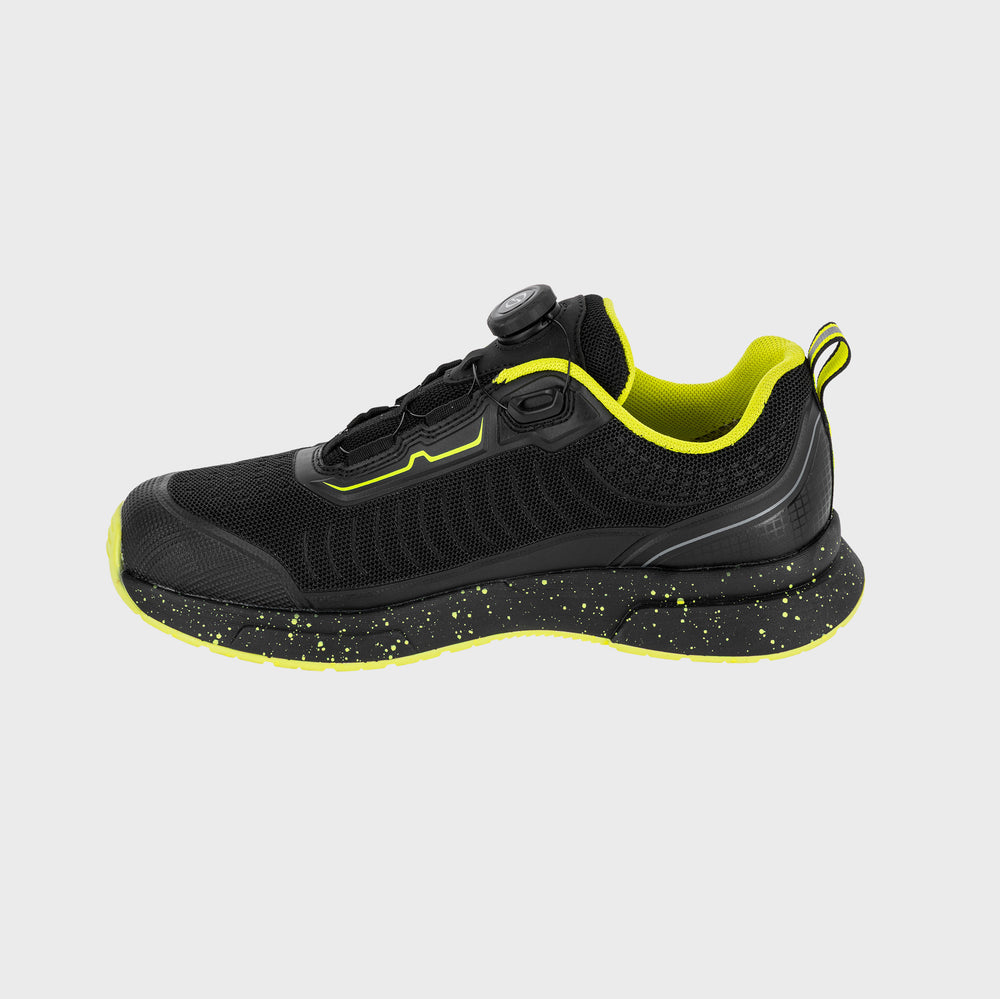 Półbuty dekarskie bez podnoska O1 Lahti Pro L30446 - czarno-zielone, obuwie zawodowe