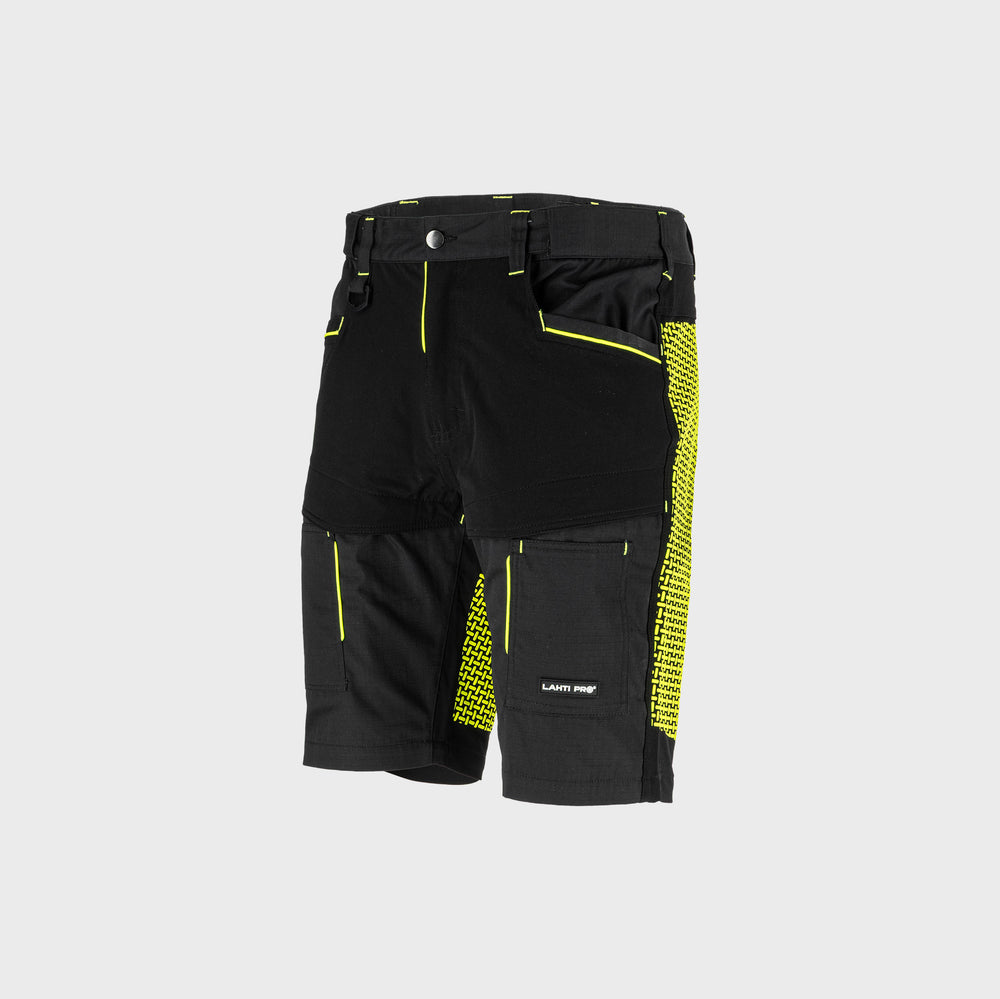 Spodenki dekarskie Lahti Pro L40720 - czarno-zielony