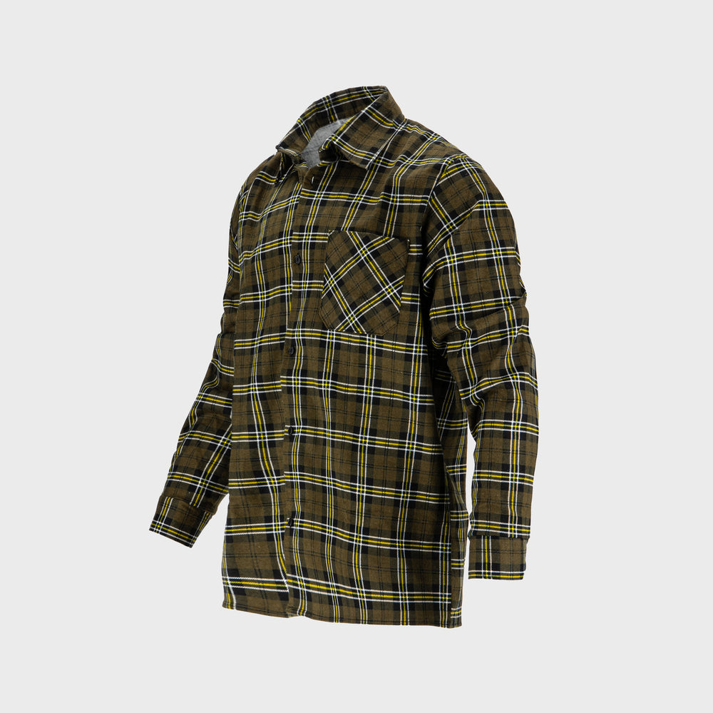 Koszula flanelowa w kratę Lahti Pro L41814 - zielony