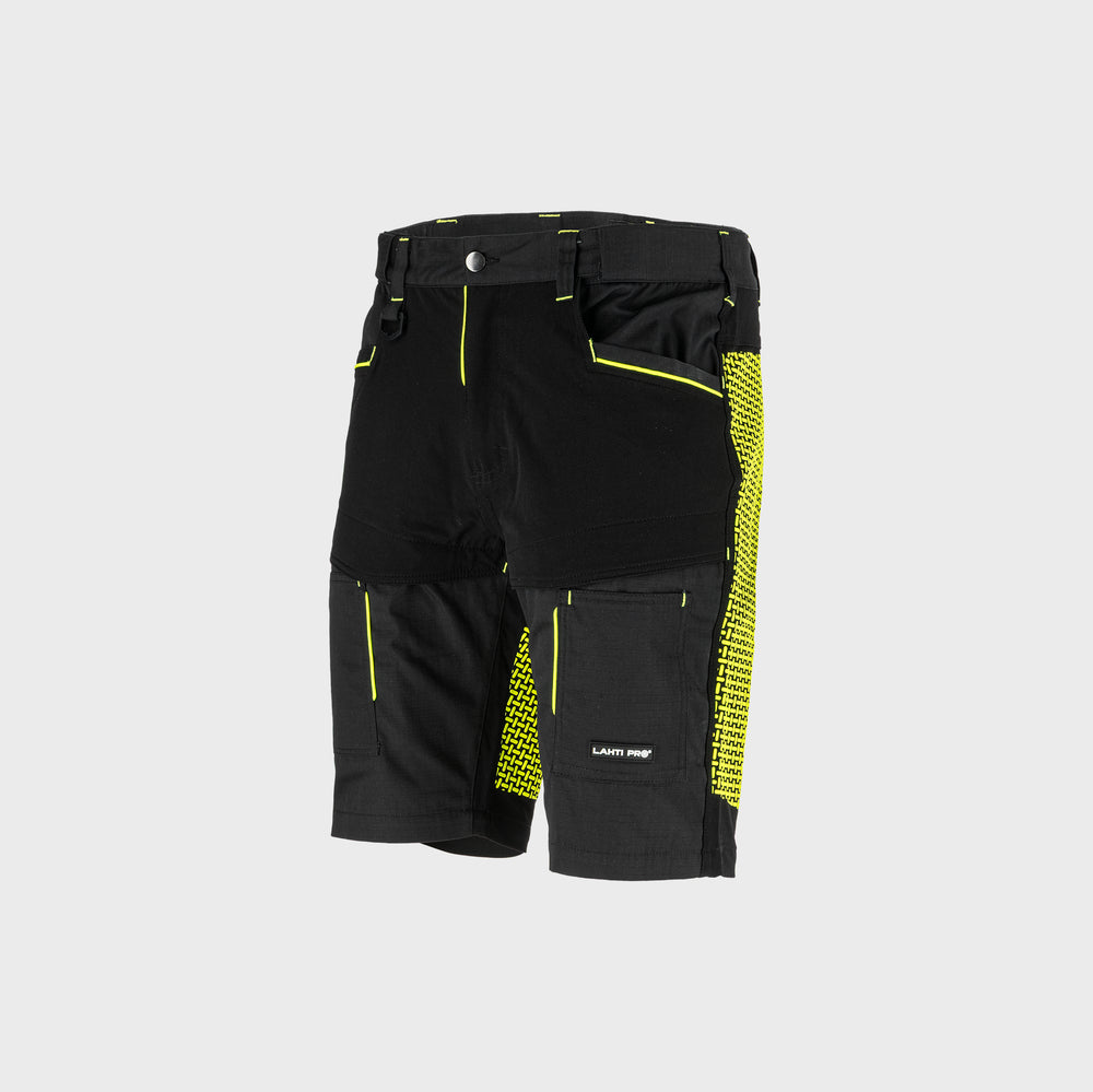 Spodenki dekarskie Lahti Pro L40720 - czarno-zielony