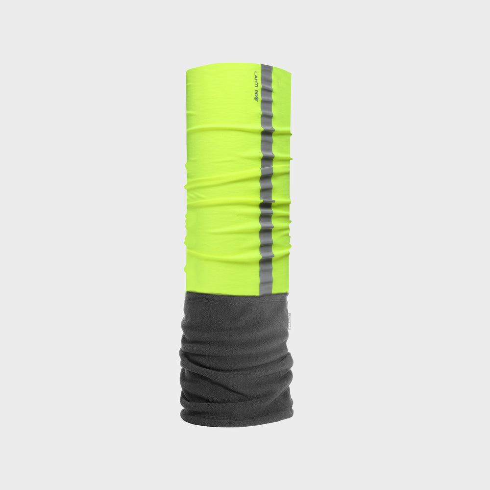 Chusta wielofunkcyjna z polarem Lahti Pro L1030400 – żółty