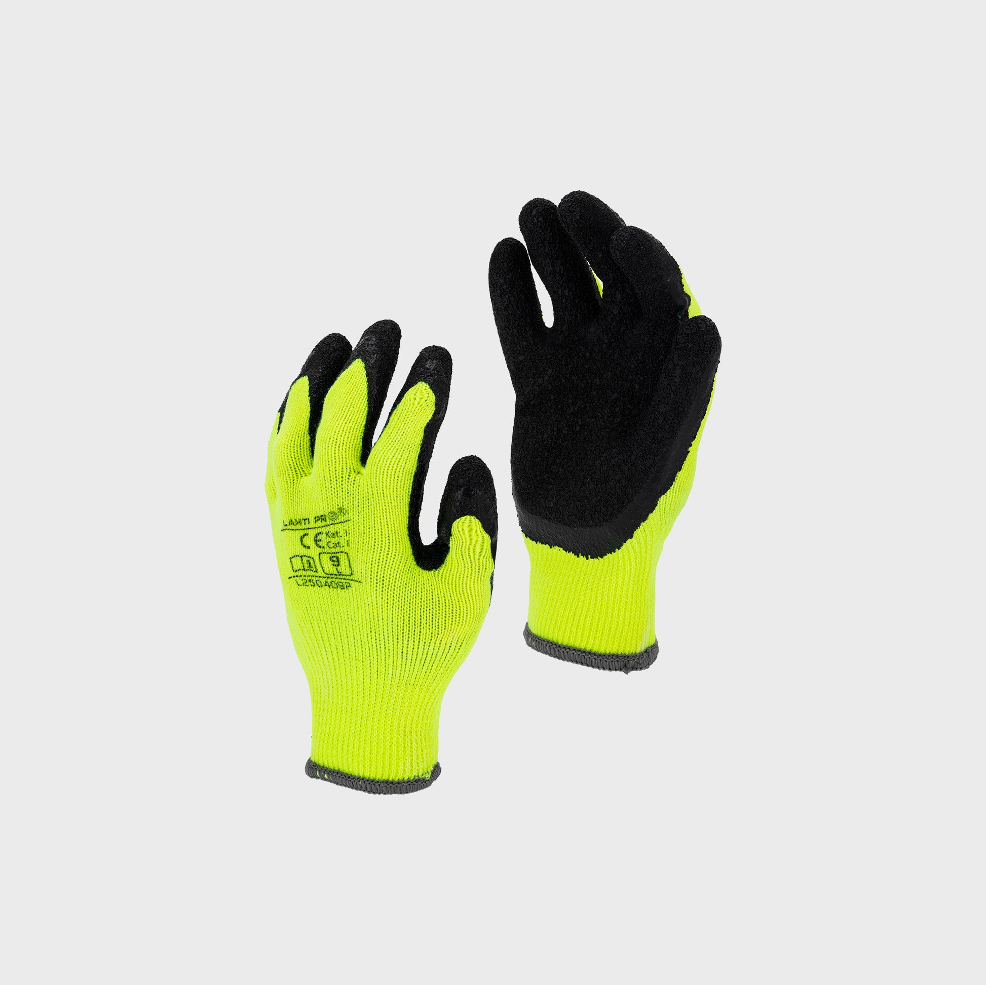 Rękawice ochronne ocieplane powlekane lateksem Lahti Pro L2504