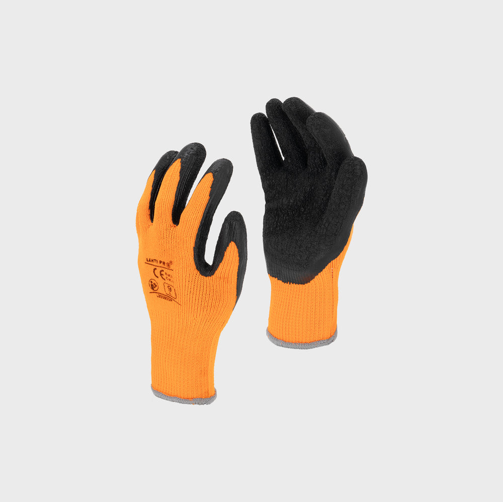 Rękawice ochronne ocieplane powlekane lateksem Lahti Pro L2508