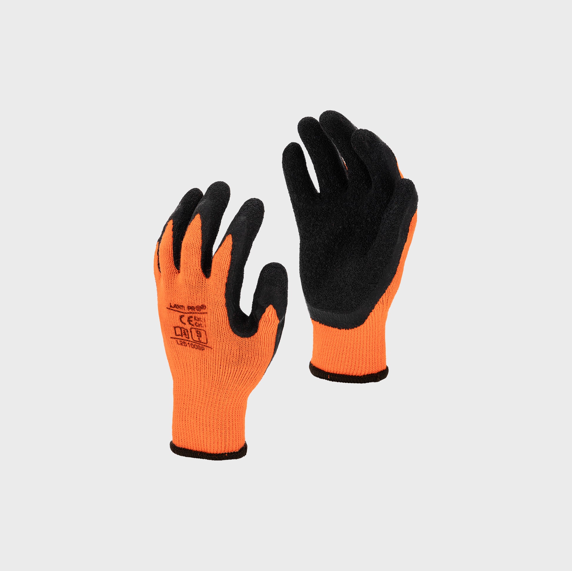 Rękawice ochronne ocieplane powlekane lateksem Lahti Pro L2510