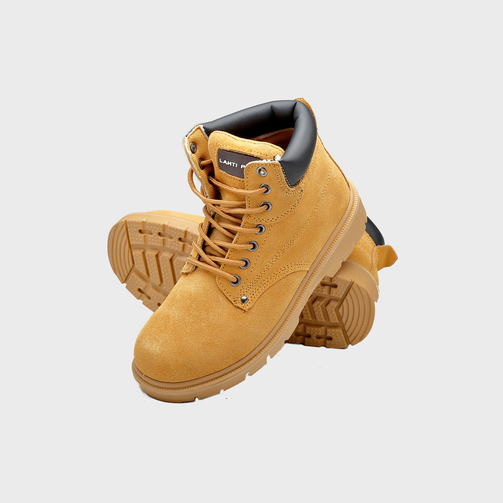 Trzewiki S1P Lahti Pro L30109 – beżowo-brązowe