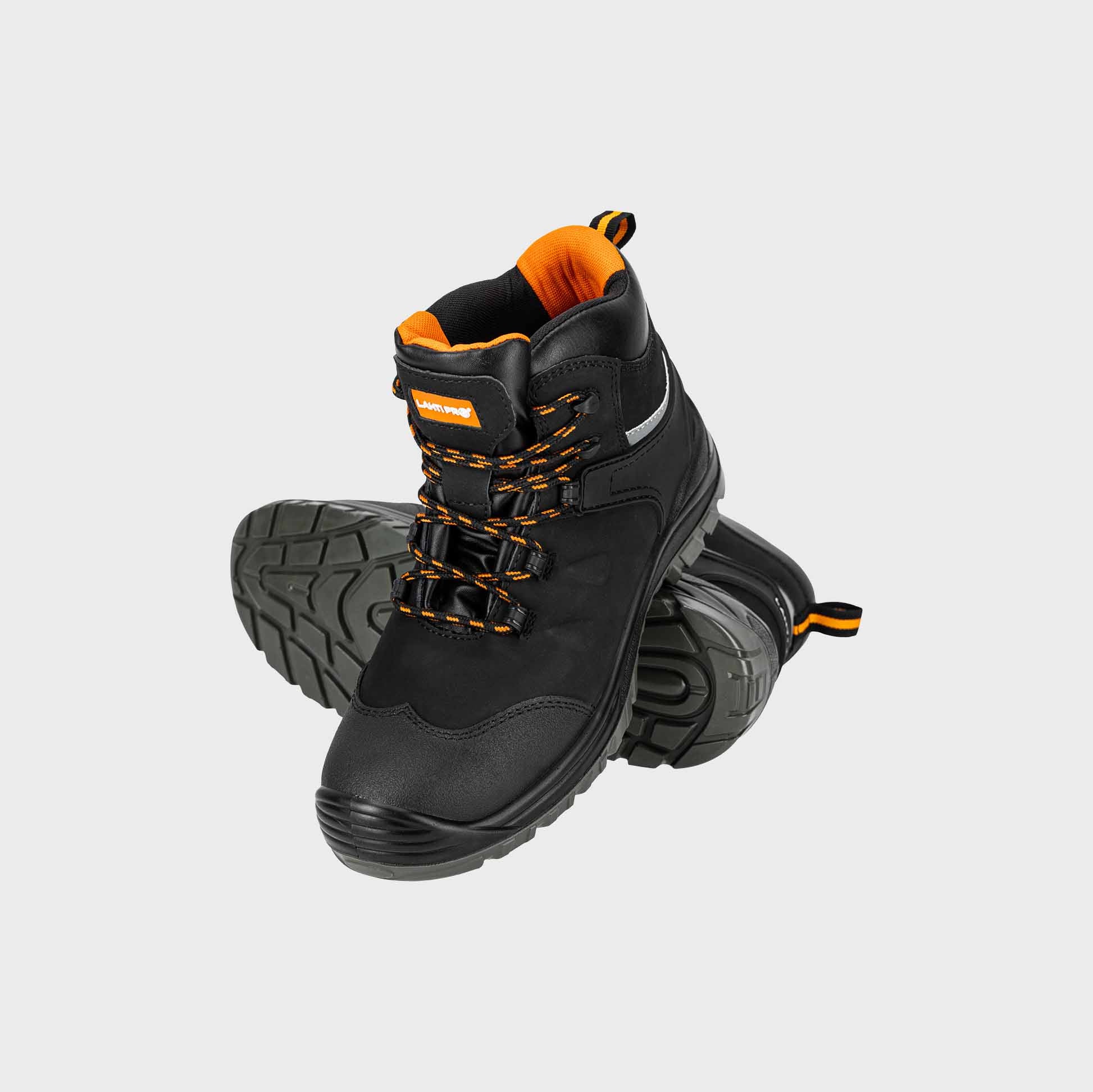 Trzewiki S3 Lahti Pro L30118 – czarno-pomarańczowe