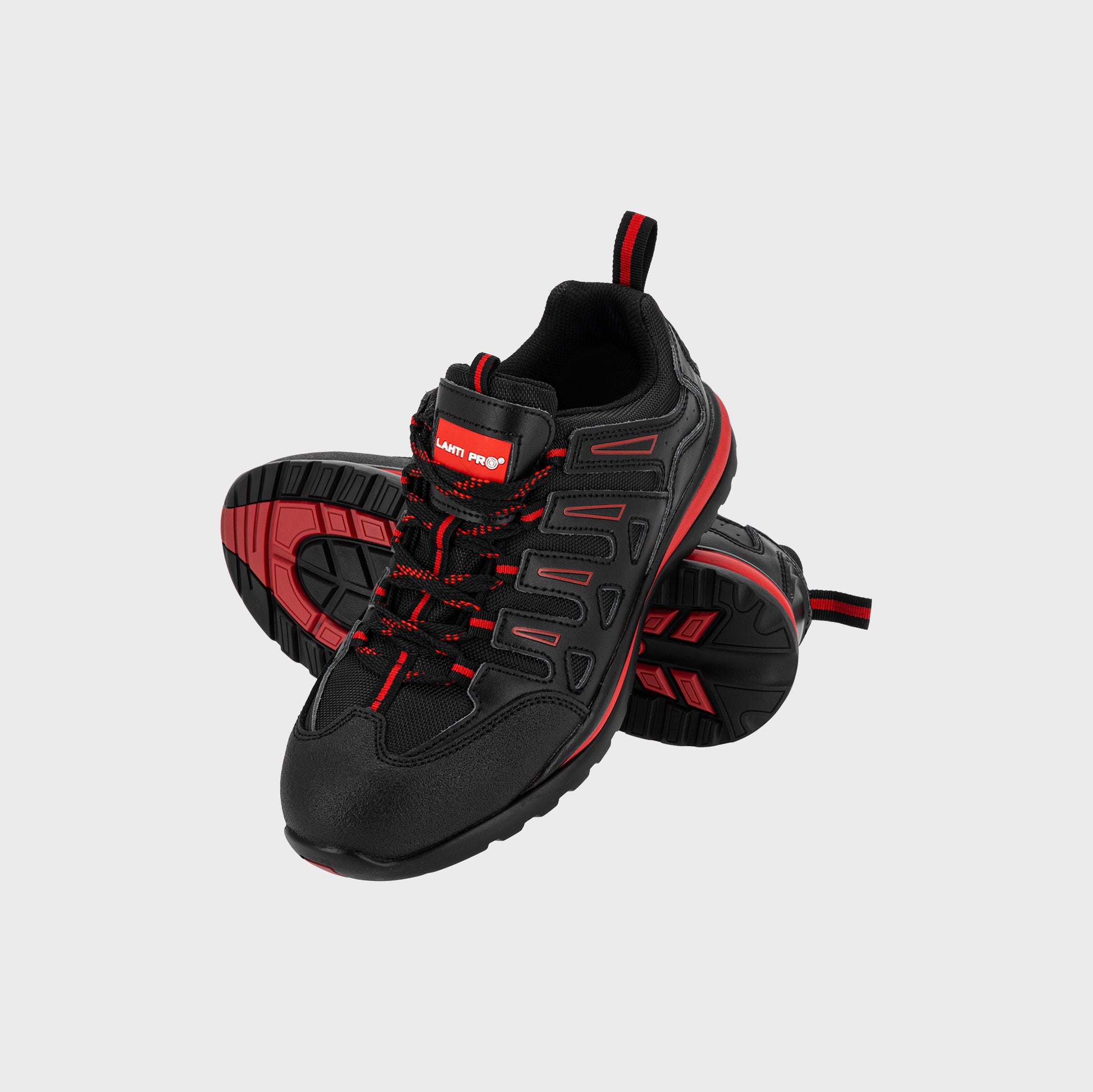 Półbuty SB Lahti Pro L30402 – czarno-czerwone
