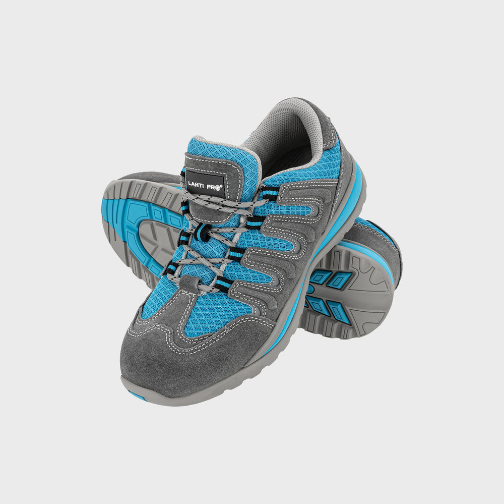 Półbuty S1 Lahti Pro L30406 – szaro-niebieskie