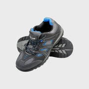 Półbuty bez podnoska O1 Lahti Pro L30409 – czarno-niebieskie, obuwie zawodowe