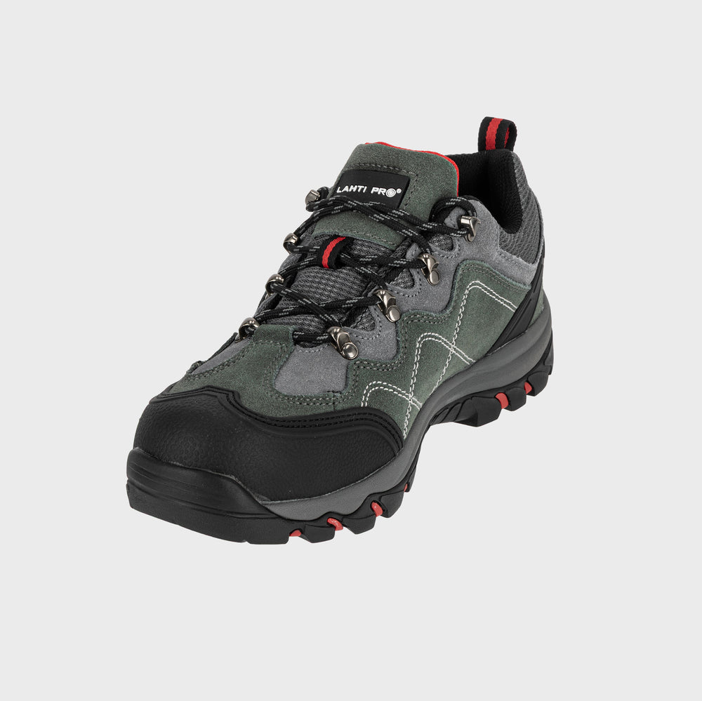 Półbuty S1P Lahti Pro L30410 – szaro-czerwone