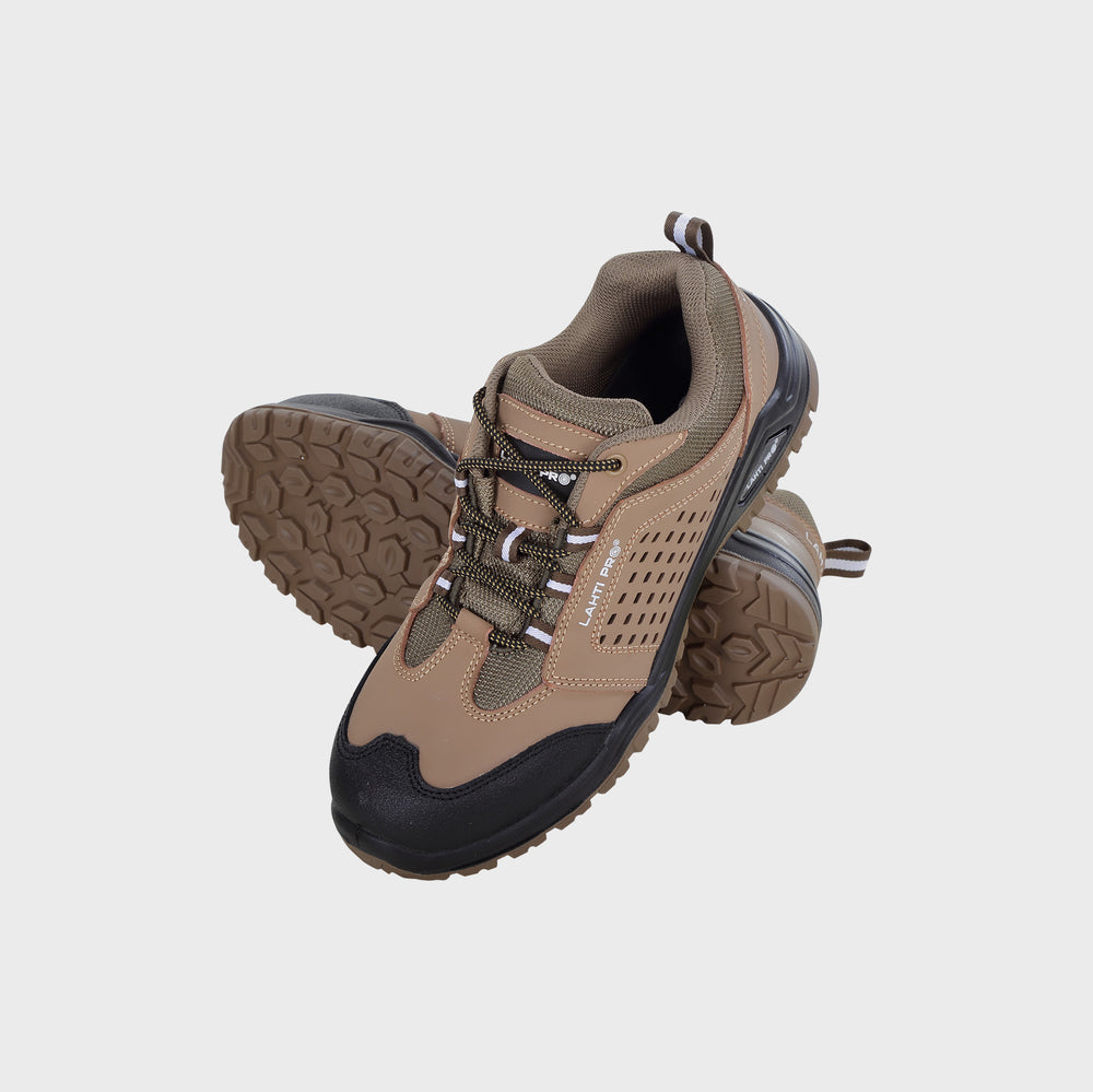 Półbuty S1 Lahti Pro L30420 – beżowo-czarne