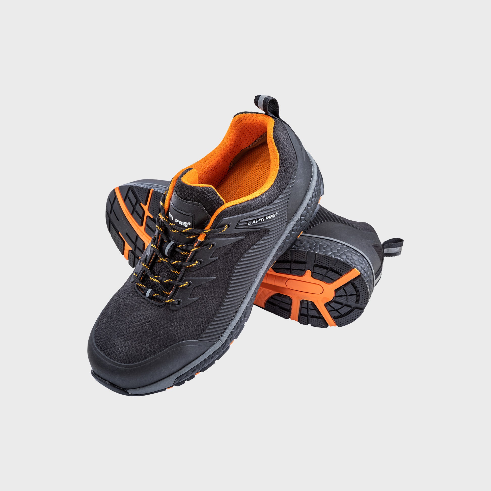 Półbuty S1P Lahti Pro L30429 – czarno-pomarańczowe