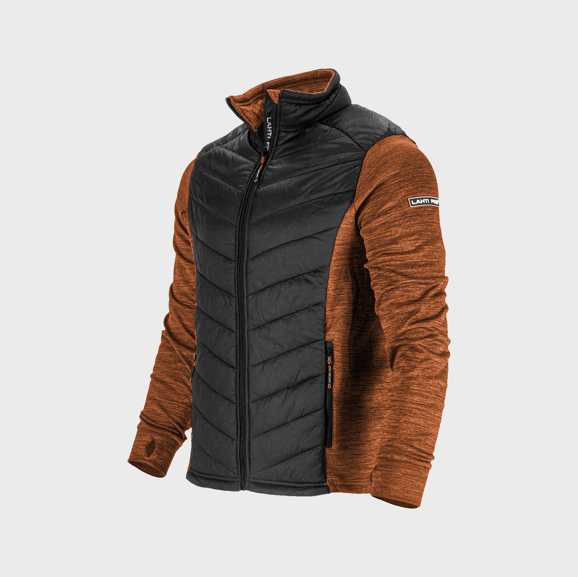 Bluza ocieplana Lahti Pro L40114 - brązowy