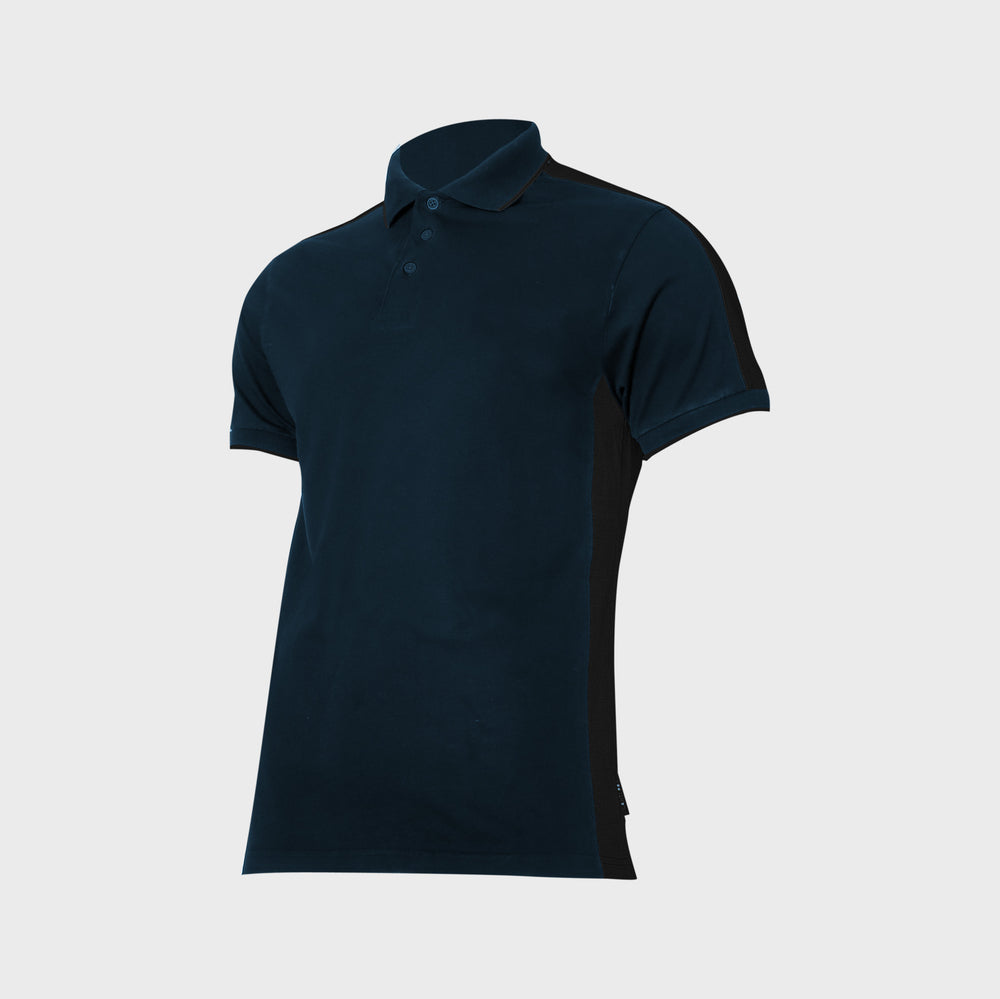 Koszulka polo Lahti Pro L40320 – niebiesko-czarne