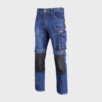 Spodnie jeansowe Lahti Pro L40510 – niebieski