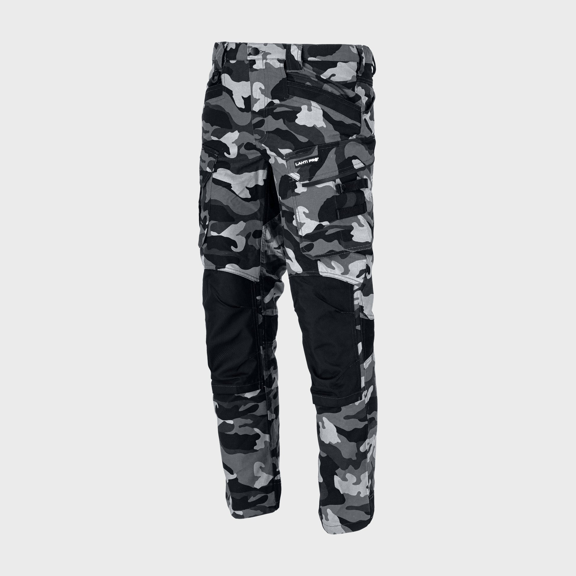 Spodnie bojówki Lahti Pro L40514 – czarny i szary