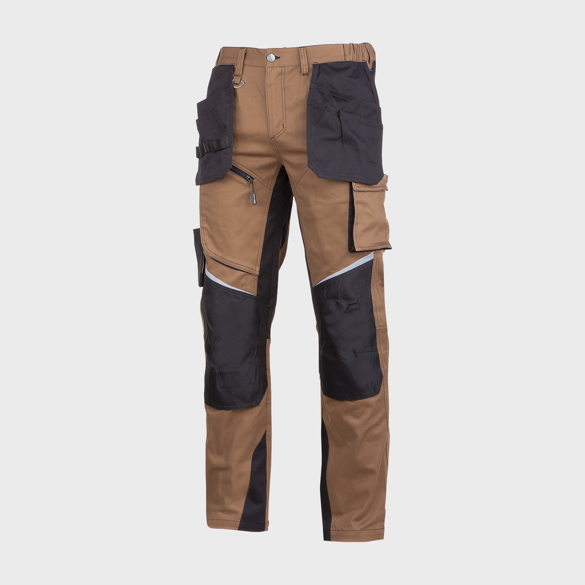 Spodnie ochronne do pasa Lahti Pro L40522 – brązowy