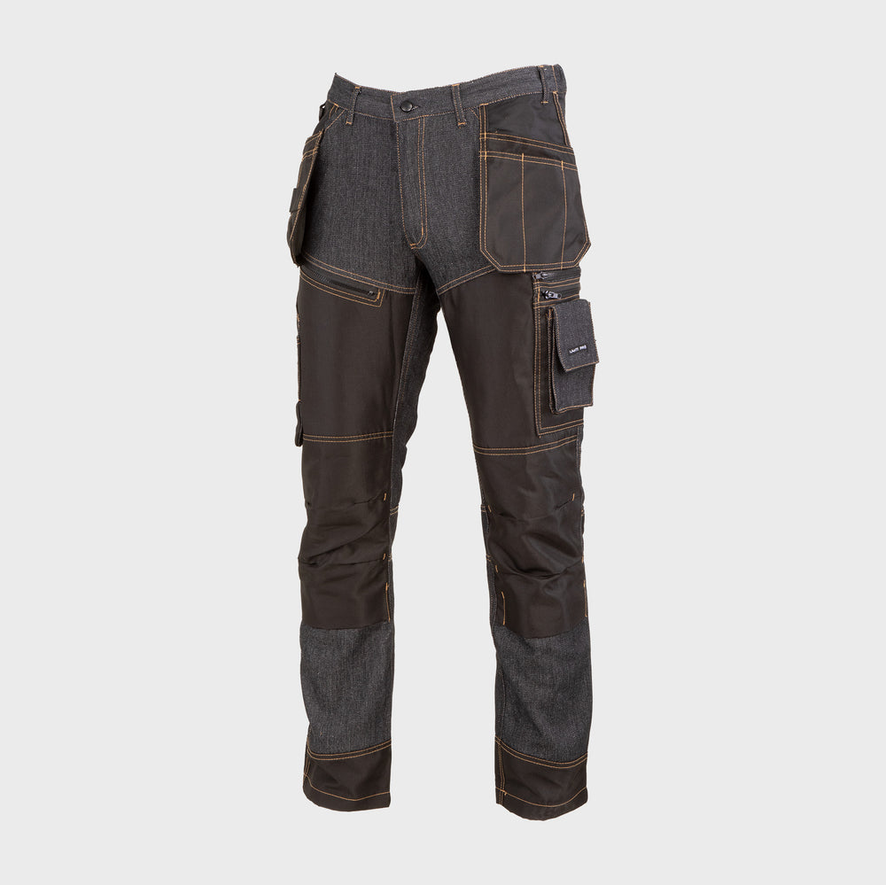 Spodnie jeansowe Lahti Pro L40528 – czarny