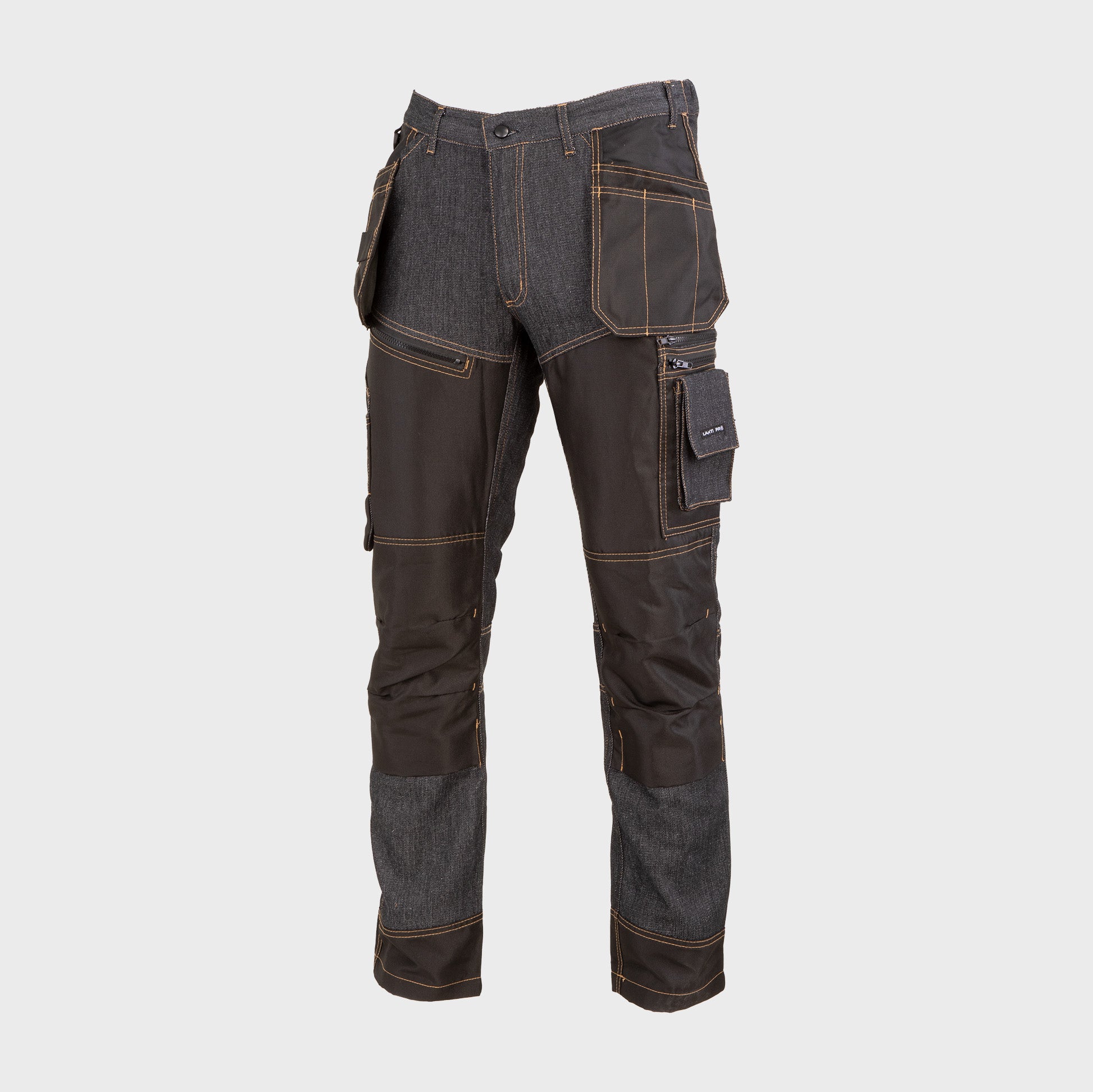 Spodnie jeansowe Lahti Pro L40528 – czarny