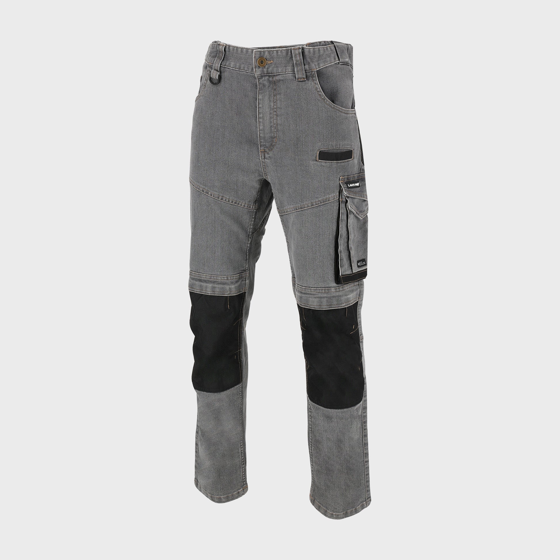 Spodnie jeansowe Lahti Pro L40542 – szary