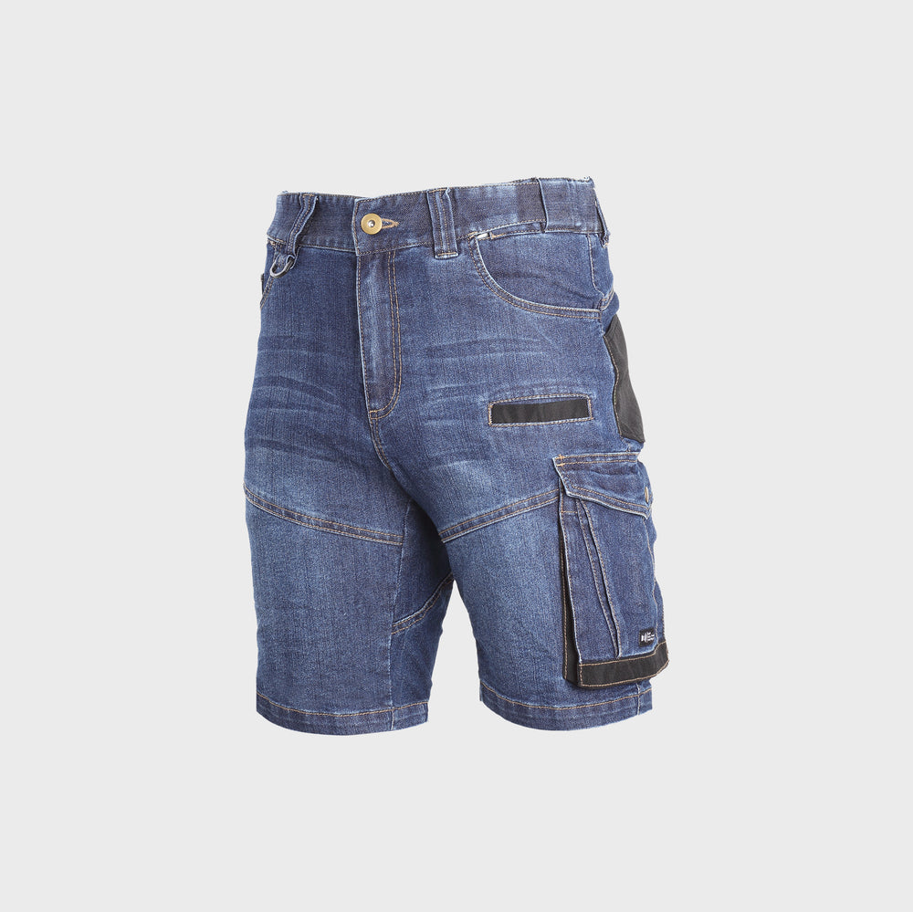 Spodenki jeansowe Lahti Pro L40707 – niebieski
