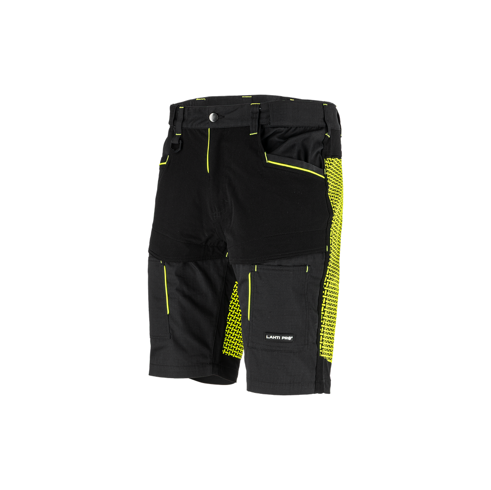 Spodenki dekarskie Lahti Pro L40720 - czarno-zielony
