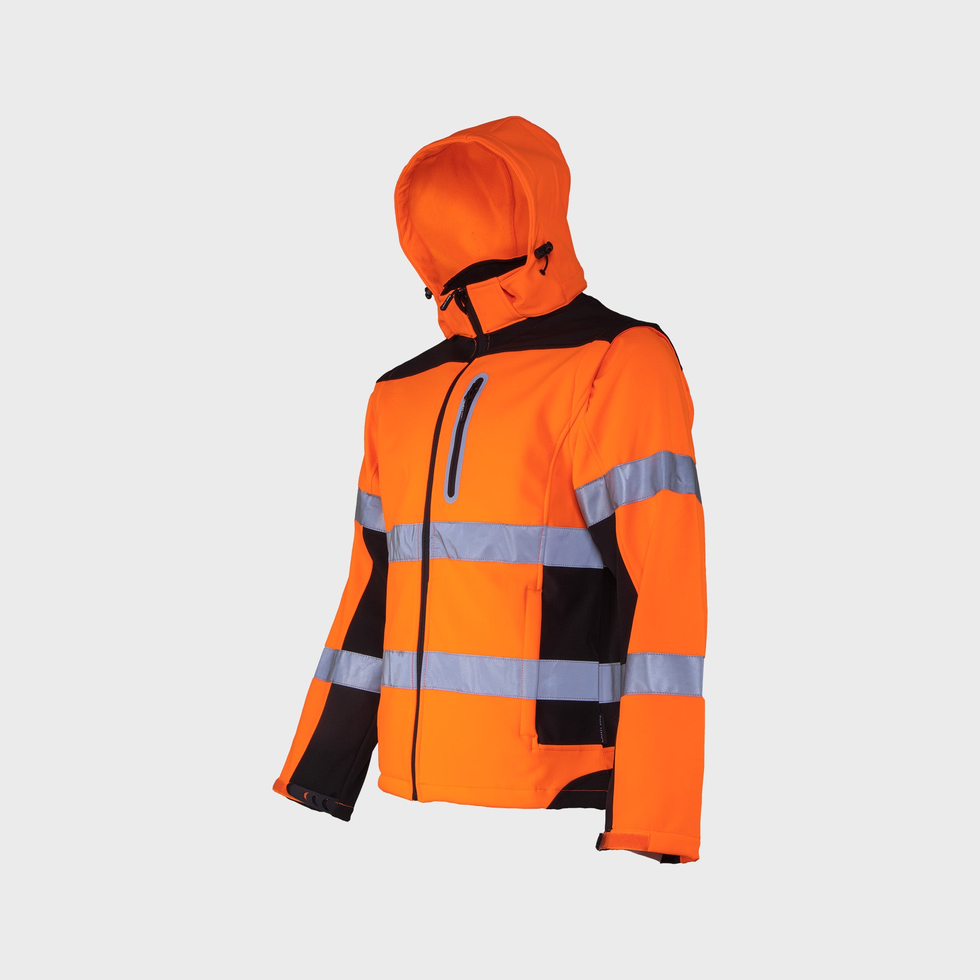 Kurtka soft-shell ostrzegawcza Lahti Pro L40922 – pomarańczowy