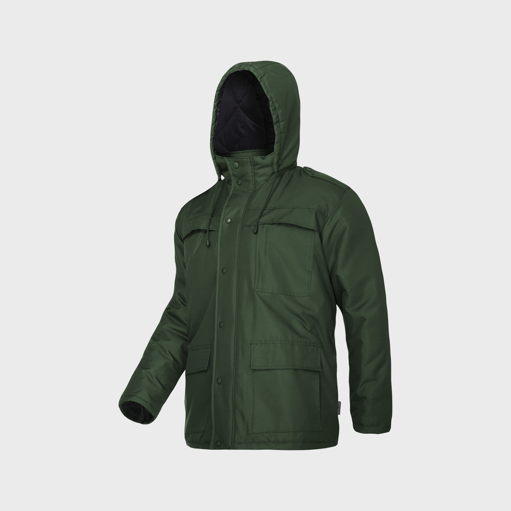 Kurtka ocieplana Lahti Pro L40945 - zielony