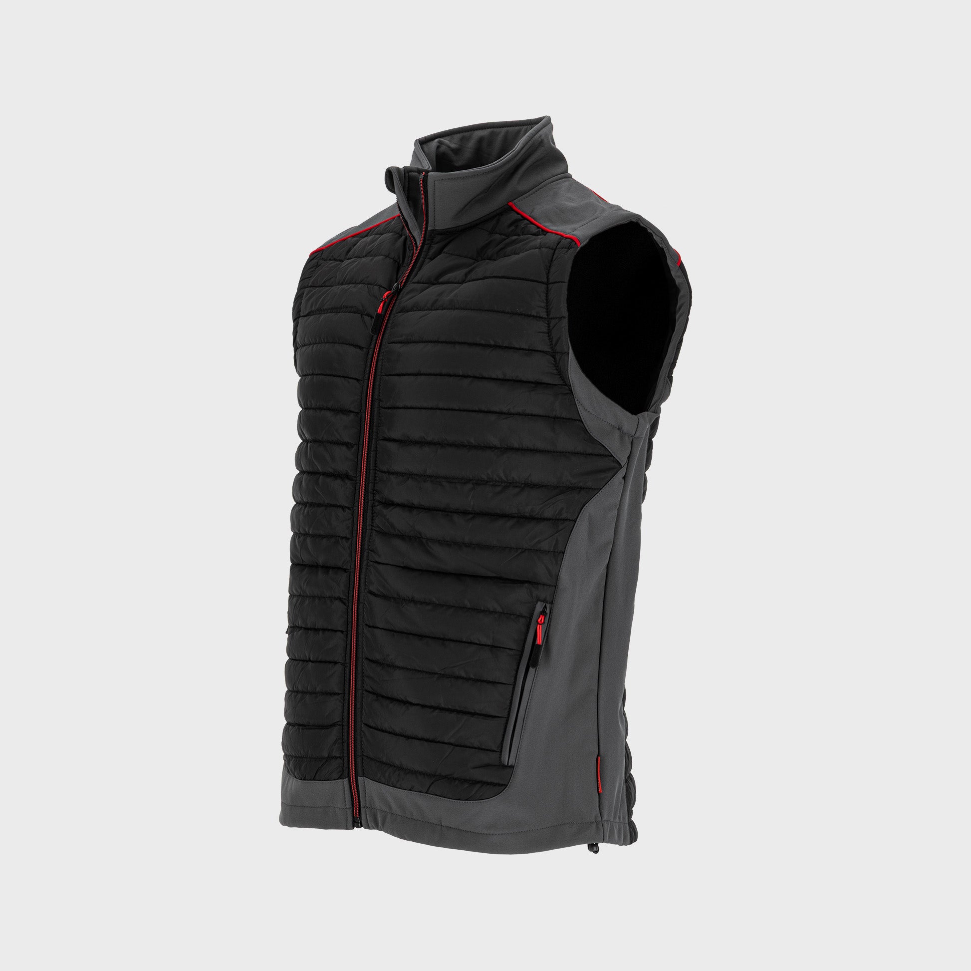 Bezrękawnik ocieplany Lahti Pro L41307 - szary