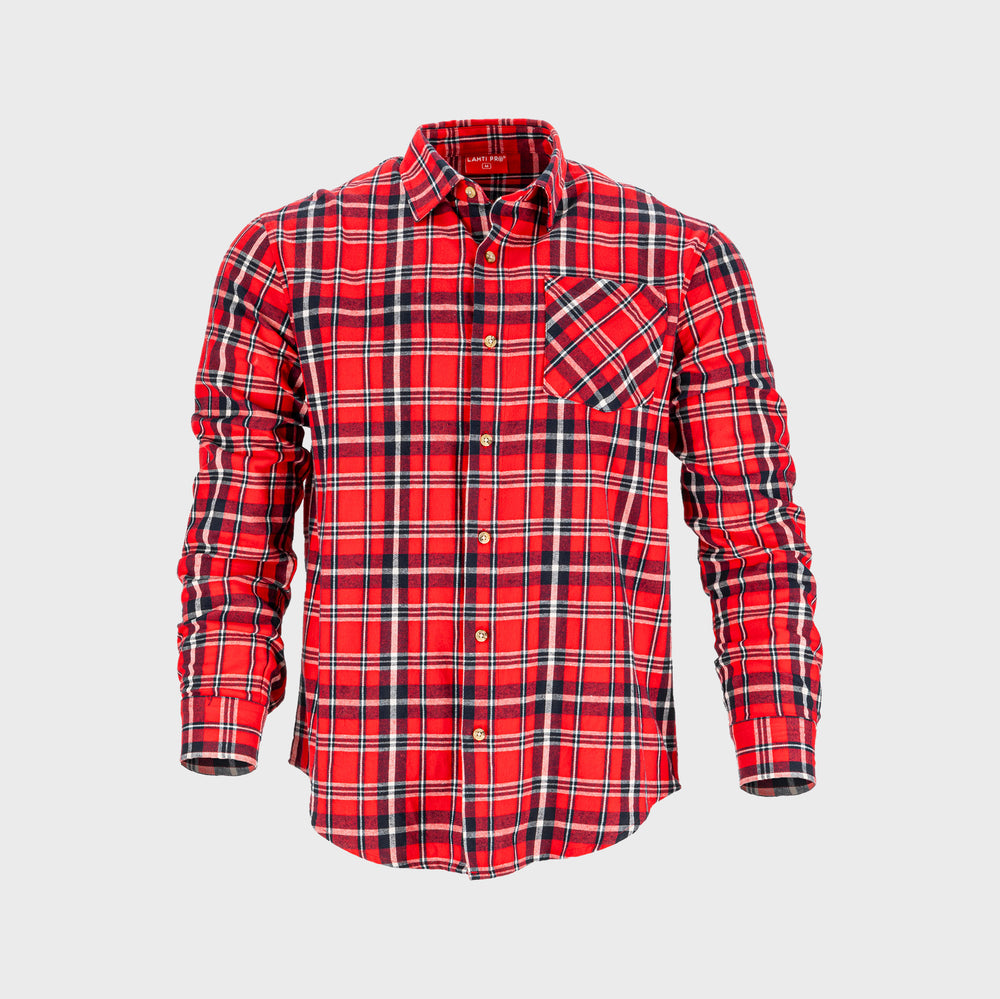 Koszula flanelowa Lahti Pro L41803 - czerwony