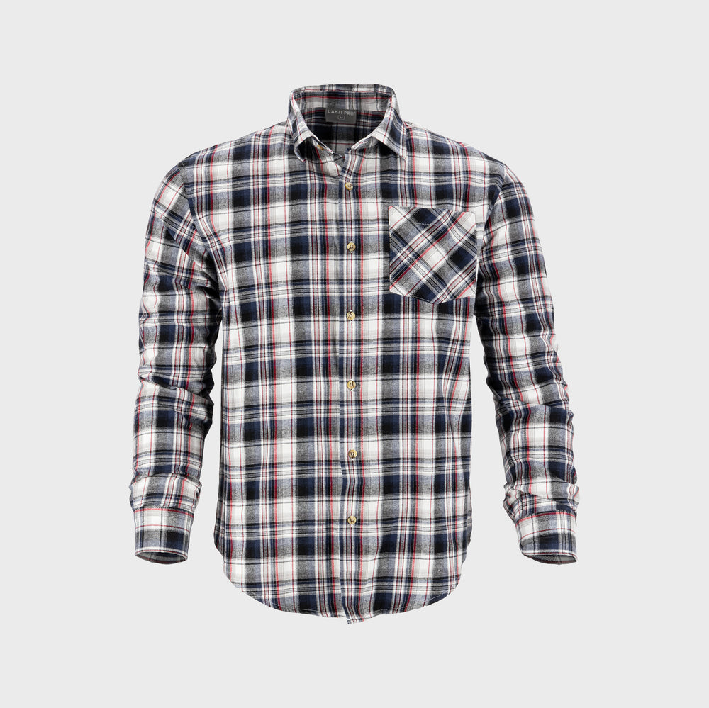 Koszula flanelowa Lahti Pro L41804 - szary