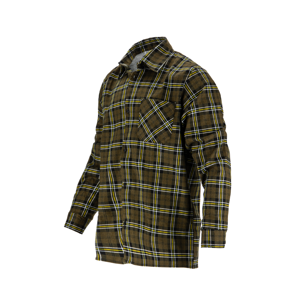Koszula flanelowa w kratę Lahti Pro L41814 - zielony