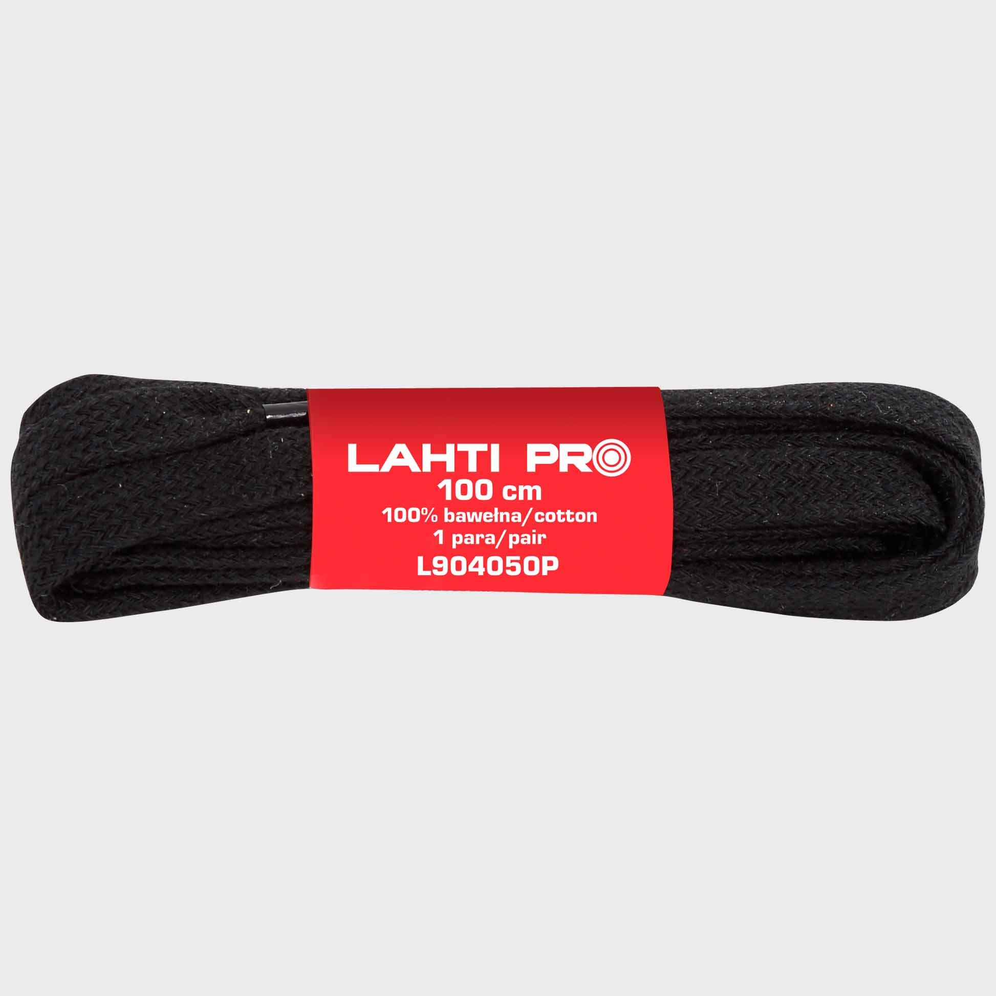 Sznurowadła do butów Lahti Pro L90405 – czarny