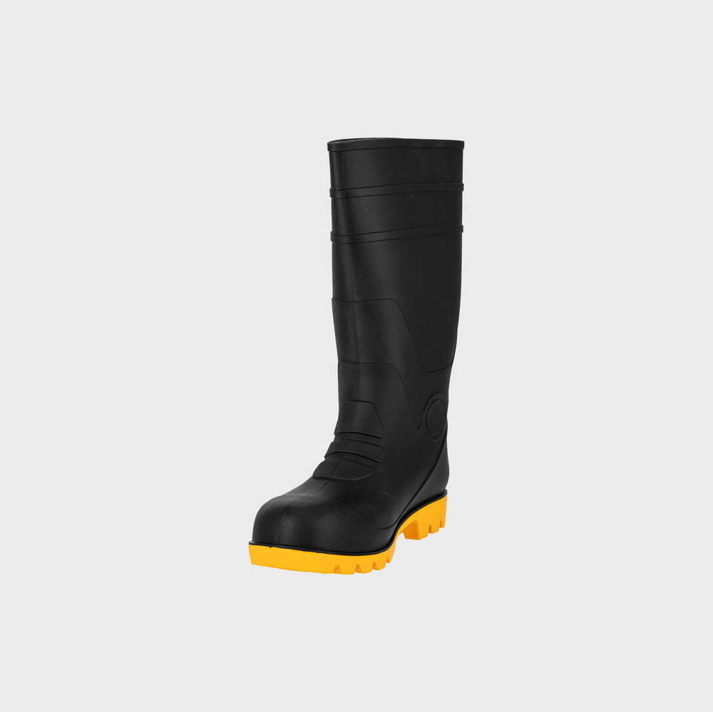 Kalosze O4 Lahti Pro LPKOMA – czarno-żółte, obuwie zawodowe