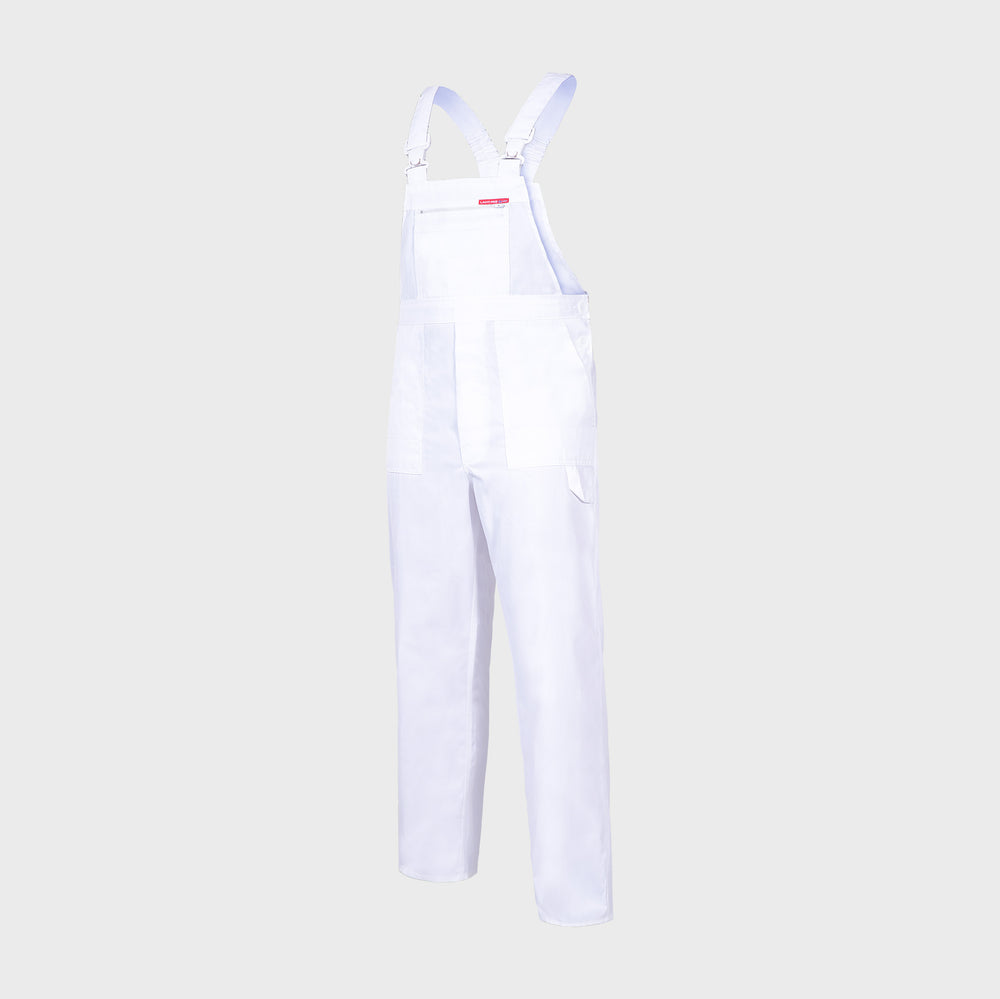 Ogrodniczki ochronne Lahti Pro LPQD – biały