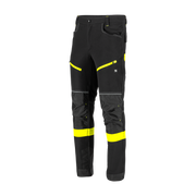 Spodnie Equiq Q10104 - żółto-czarny